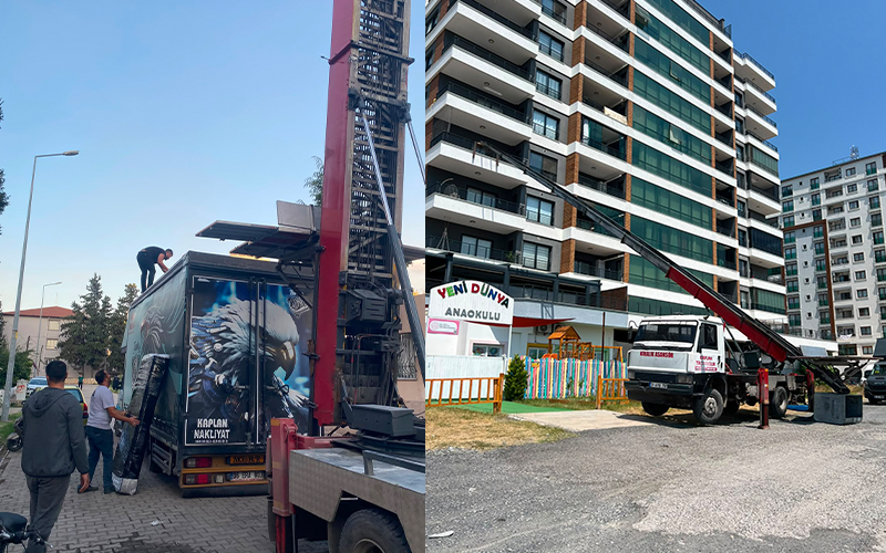 Dörtyol Kaplan Nakliyat Evden Eve Asansörlü Taşımacılık