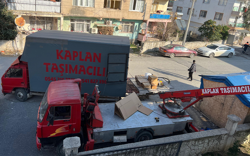 Dörtyol Kaplan Nakliyat Evden Eve Asansörlü Taşımacılık