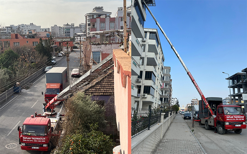 Dörtyol Kaplan Nakliyat Evden Eve Asansörlü Taşımacılık